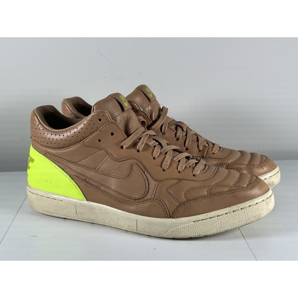 Size 11.5 - Nike Tiempo '94 QS Mid Vachetta Tan Mens Soccer Sneakers Shoes